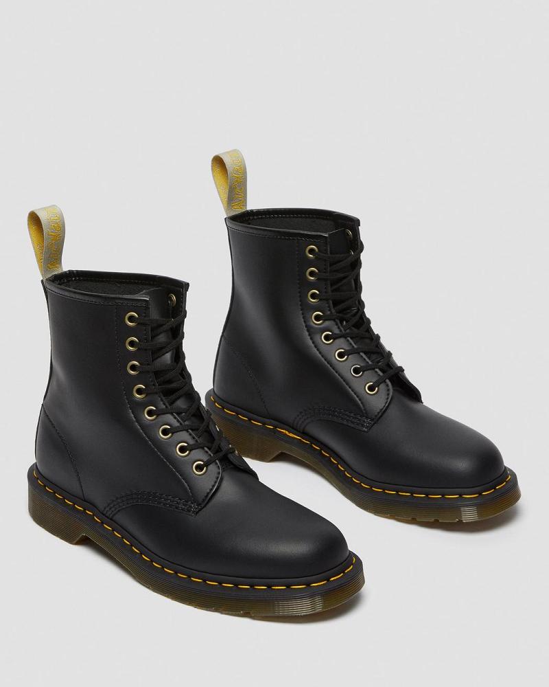 Dr Martens Vegan 1460 Felix Veterlaarzen Heren Zwart | NL 266UZG